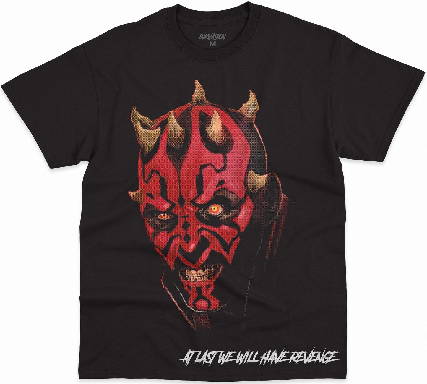 POLERA NEGRA DARTH MAUL