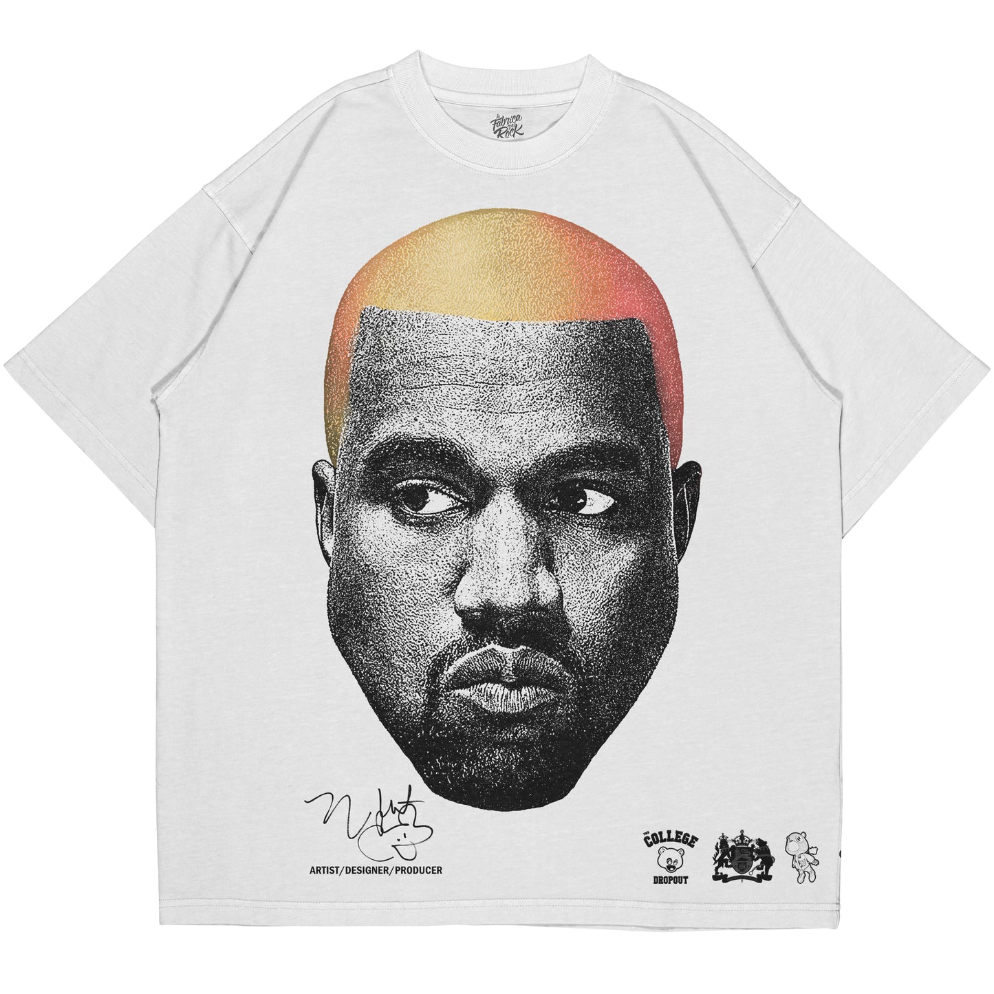 POLERA BLANCA KANYE WEST