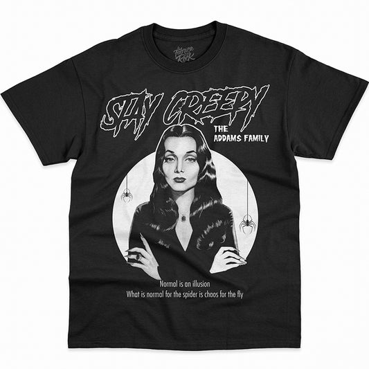 POLERA NEGRA MORTICIA