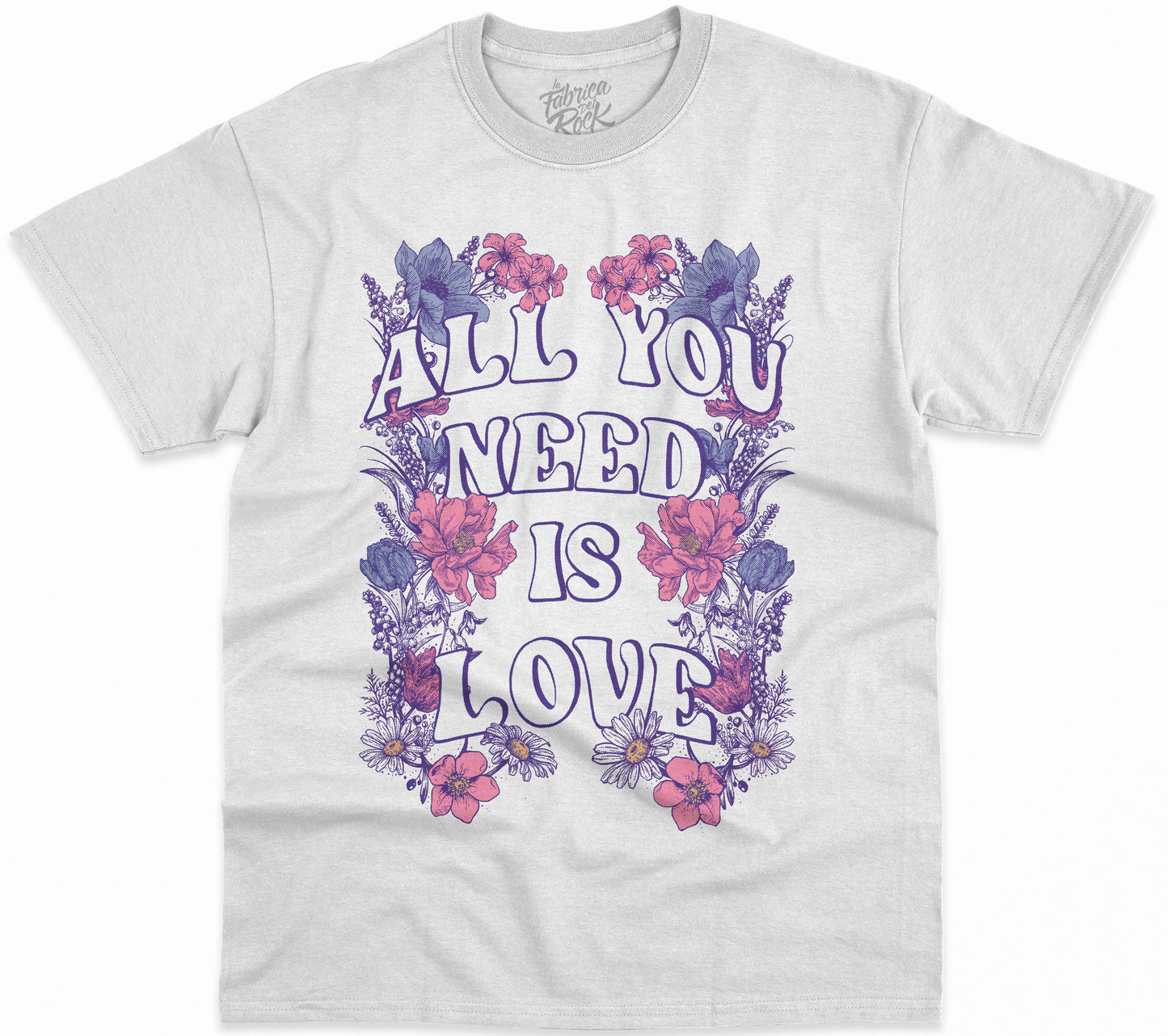 POLERA ALL YOU NEED IS LOVE