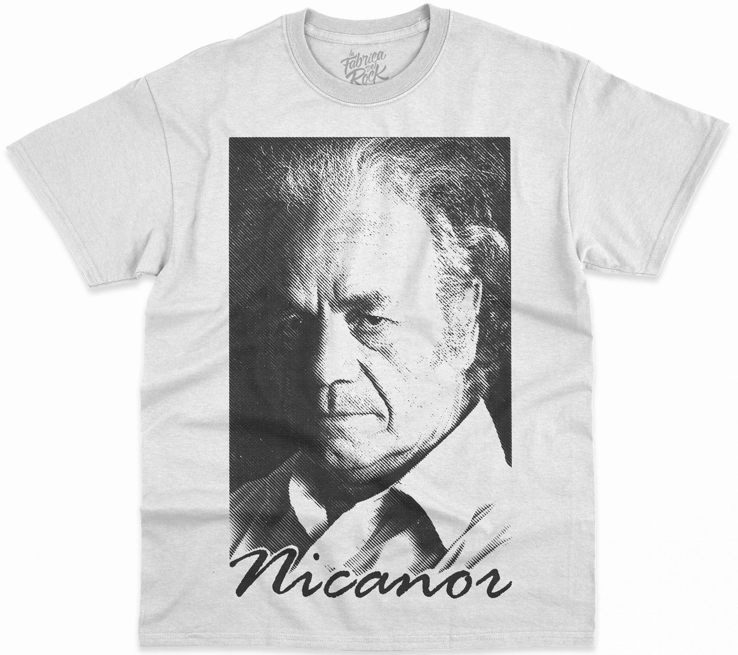 POLERA BLANCA NICANOR PARRA