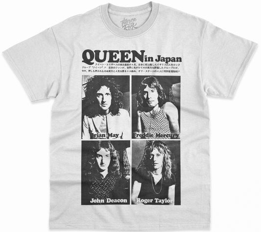 POLERA BLANCA QUEEN IN JAPAN