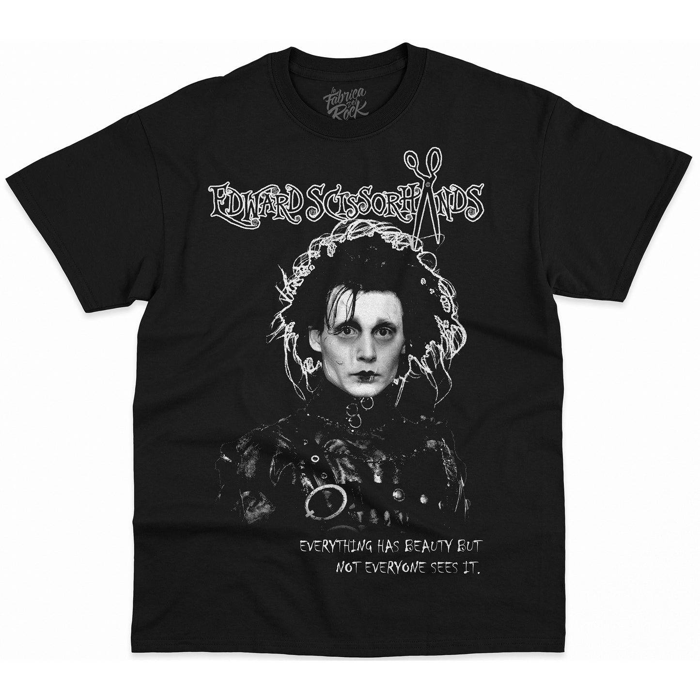POLERA NEGRA EDWARD MANOS DE TIJERA