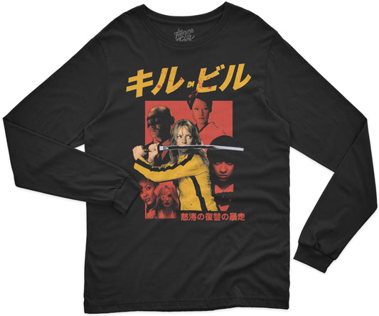 POLERA MANGA LARGA KILL BILL