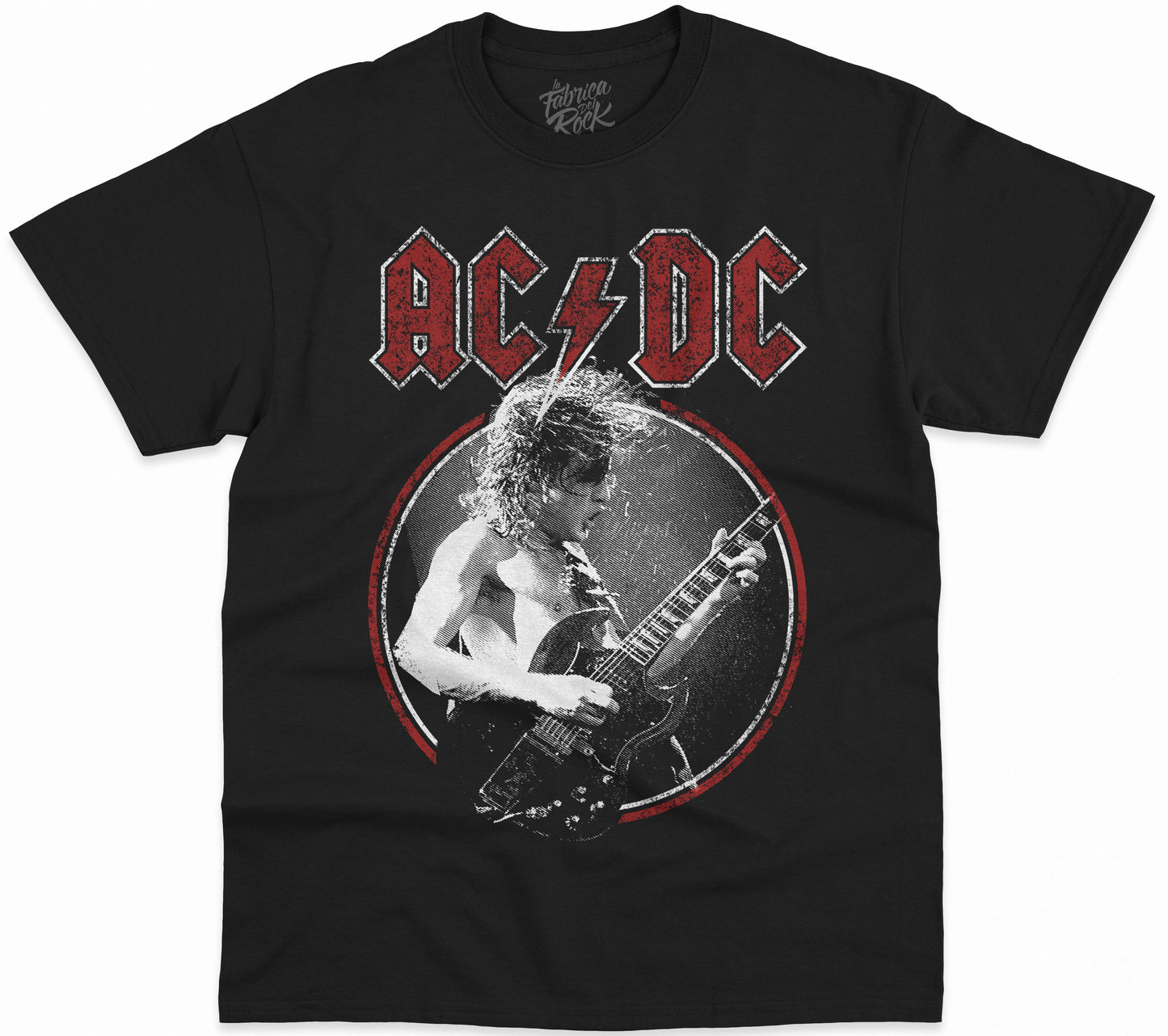 POLERA NEGRA ANGUS YOUNG