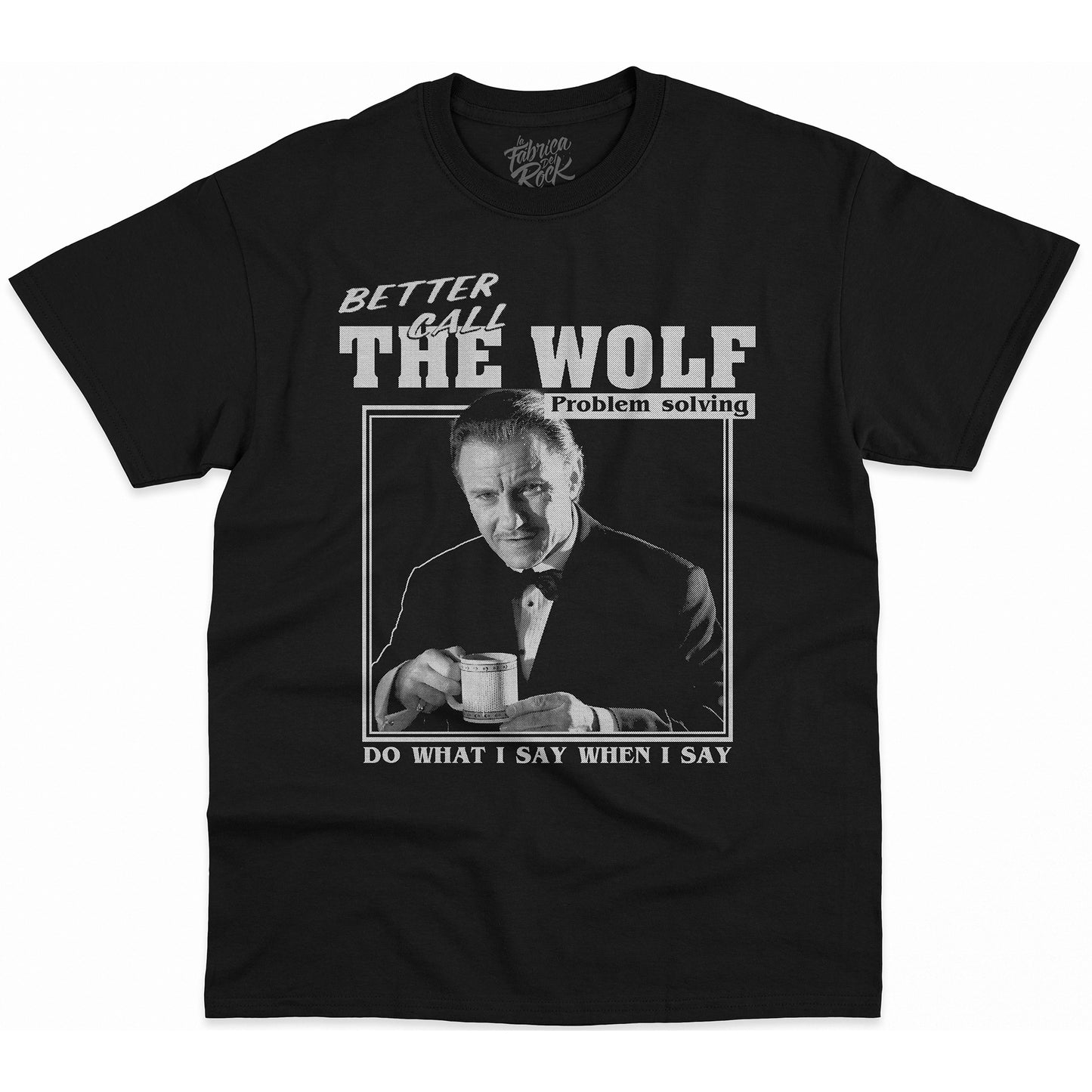 POLERA NEGRA BETTER CALL WOLF