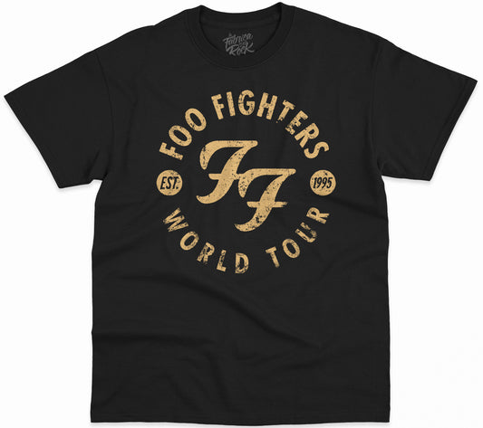 POLERA NEGRA FOO FIGHTERS