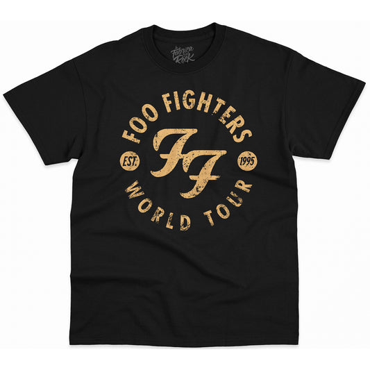 POLERA NEGRA FOO FIGHTERS