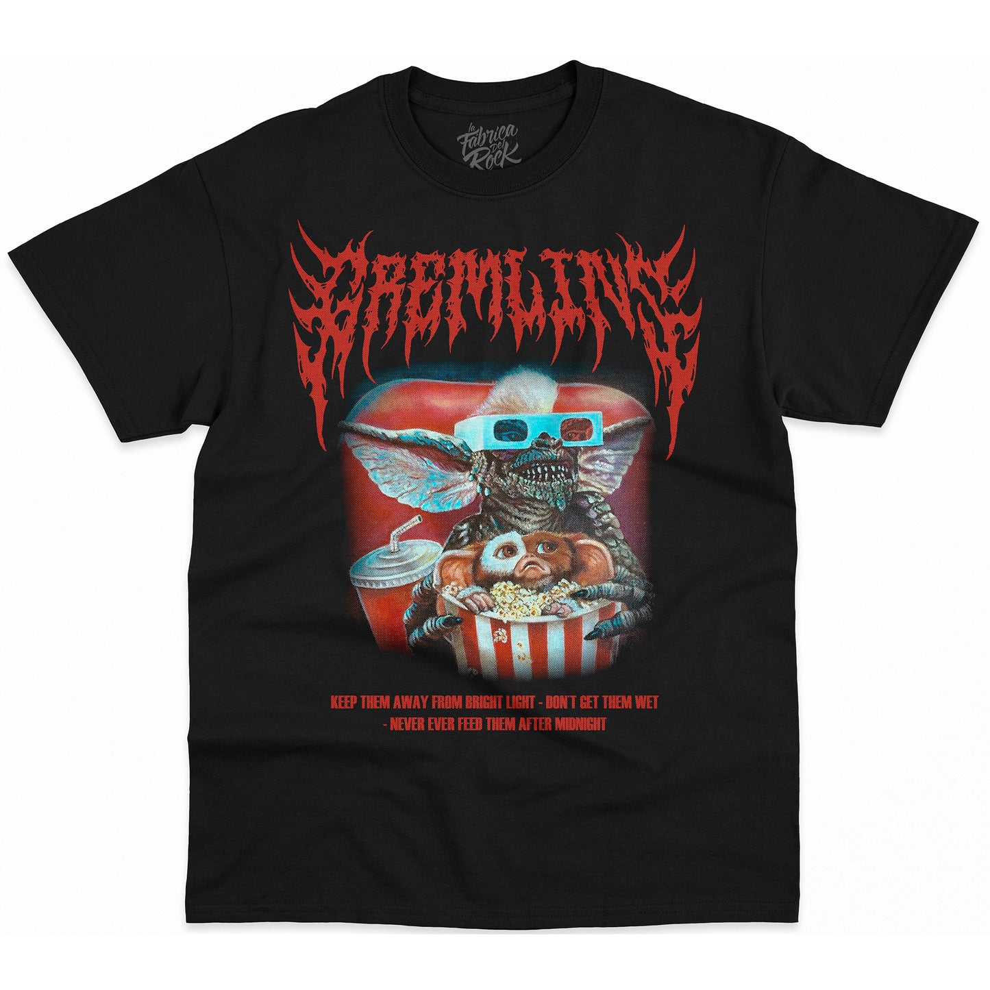 POLERA NEGRA GREMLINS