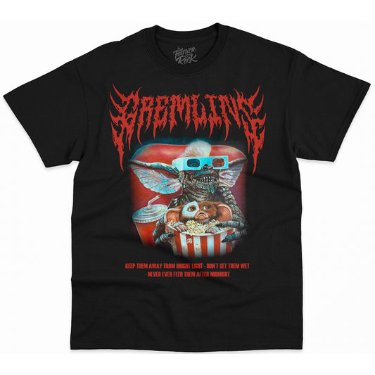 POLERA NEGRA GREMLINS