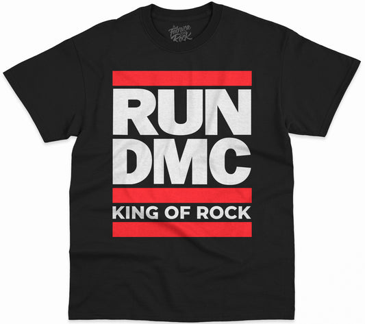 POLERA NEGRA KING OF ROCK RUNDM