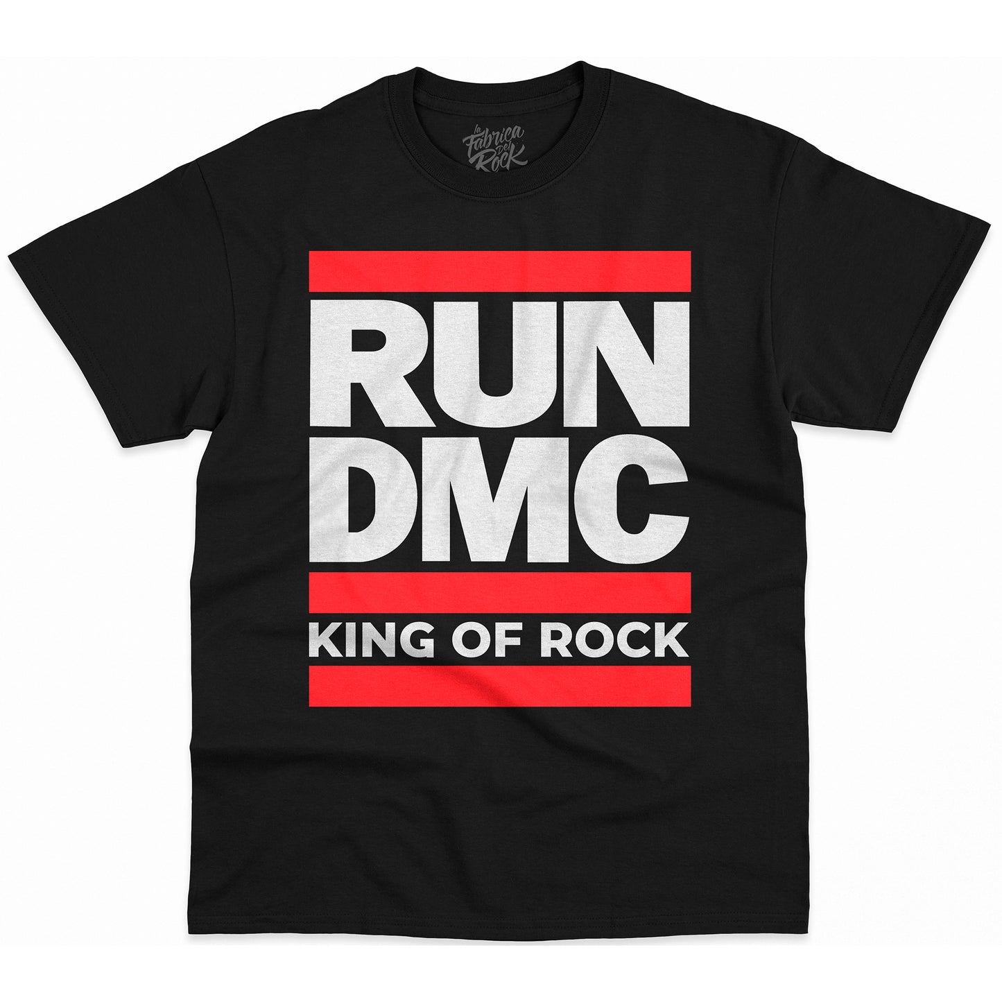 POLERA NEGRA KING OF ROCK RUNDM