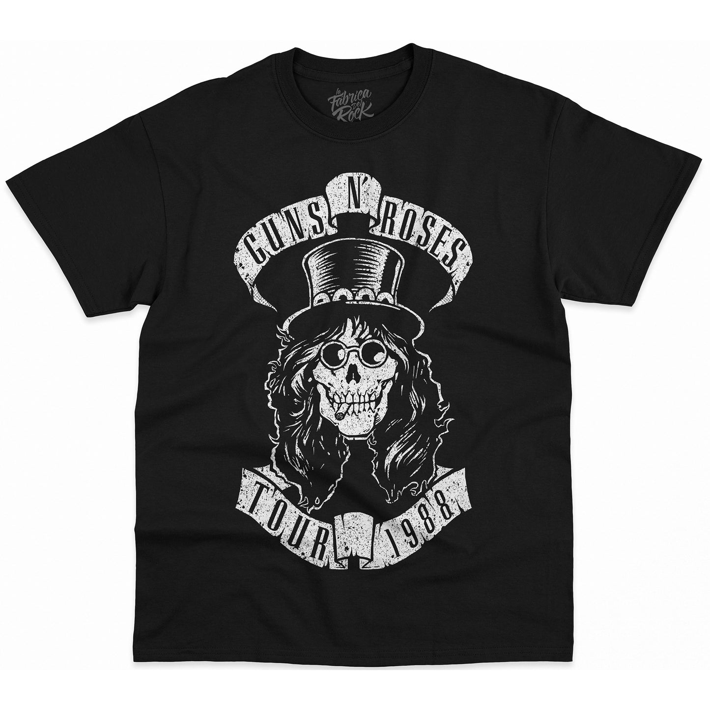 POLERA NEGRA SLASH TOUR 1988