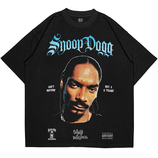 POLERA NEGRA SNOOP DOG