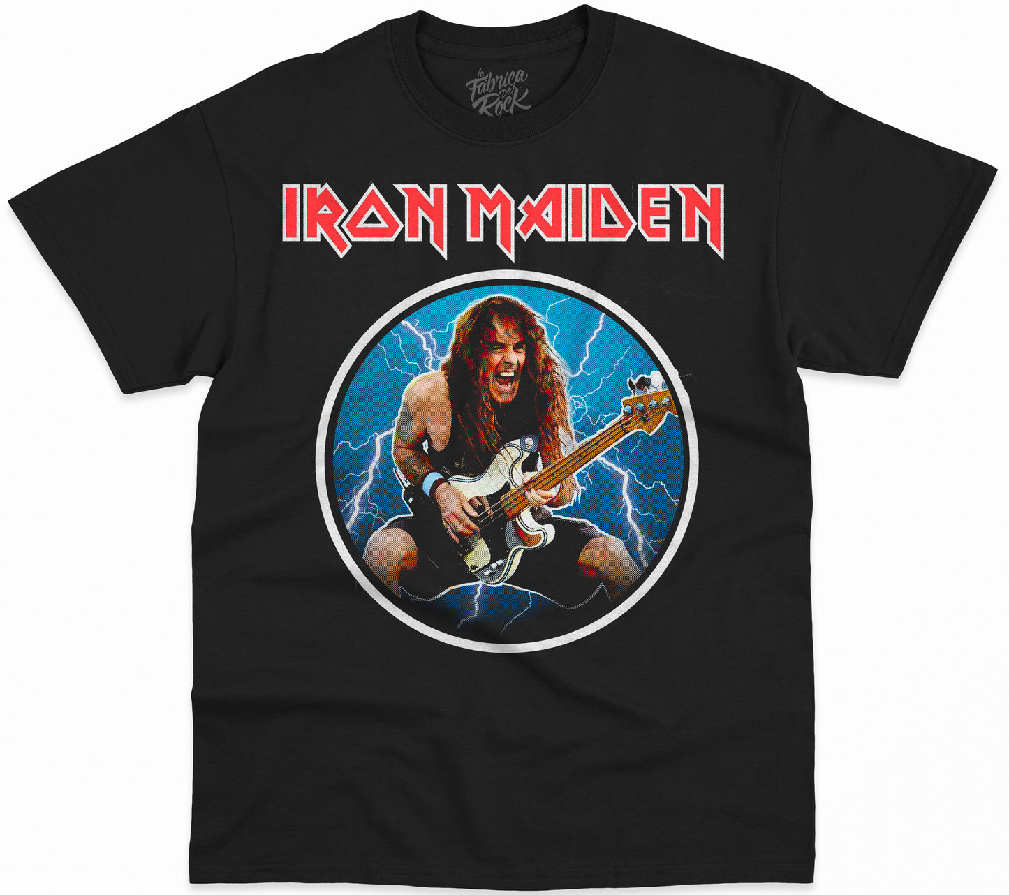 POLERA NEGRA STEVE HARRIS