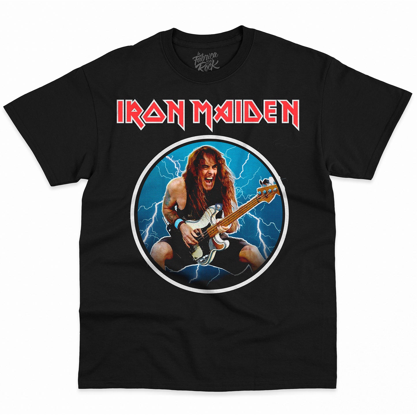 POLERA NEGRA STEVE HARRIS