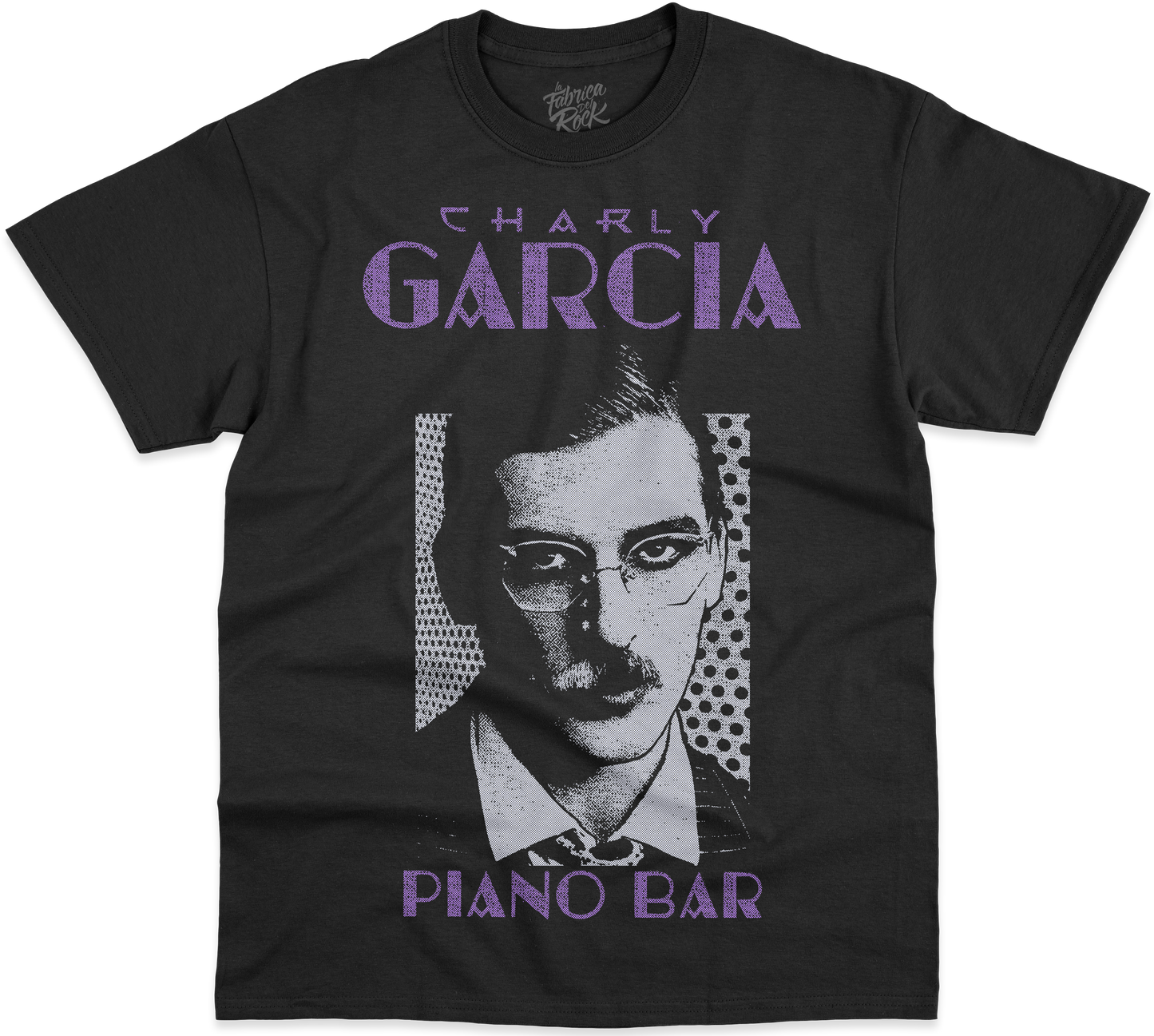 POLERA NEGRA CHARLY PIANO BAR