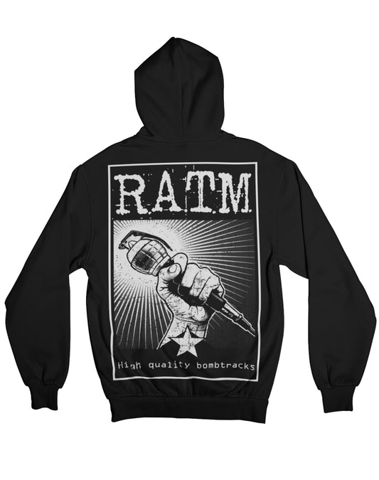 HOODIE NEGRO RATM BOMBTRACK